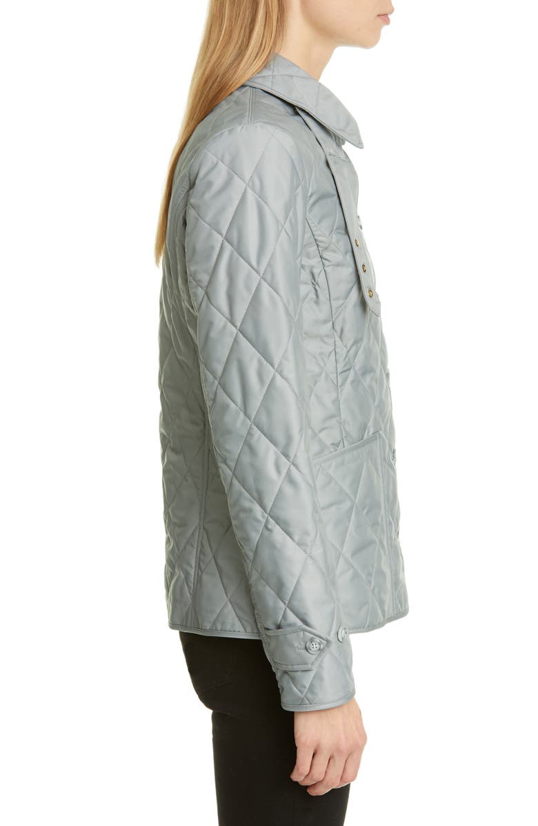 Burberry Fernleigh Thermoregulated Diamond Quilted Jacket, Alternate, color,
