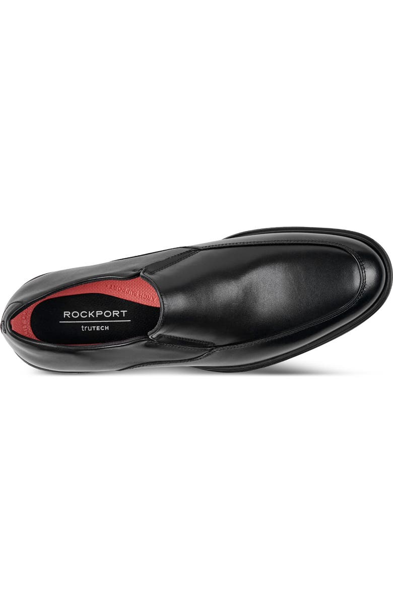Rockport Keefer Loafer, Alternate, color, Black Leather