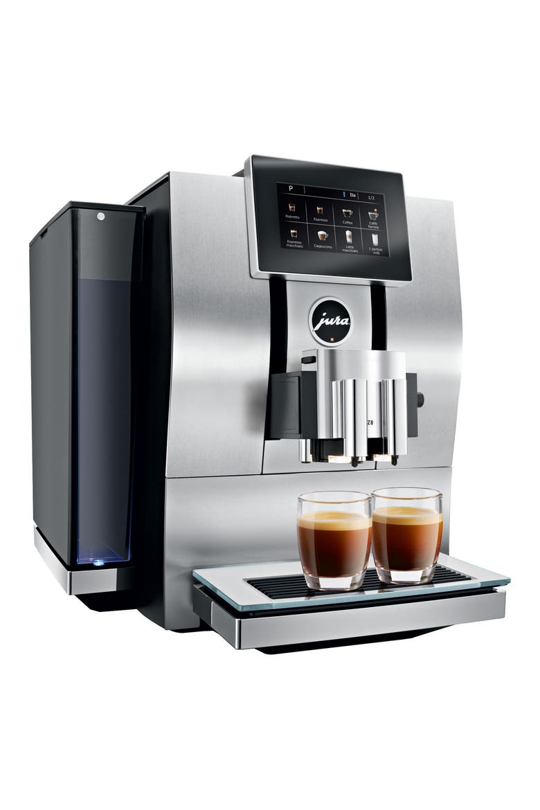 Z8 Automatic Coffee Machine, Alternate, color, ALUMINUM