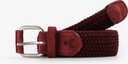 Scalpers Elastic Suede Belt
