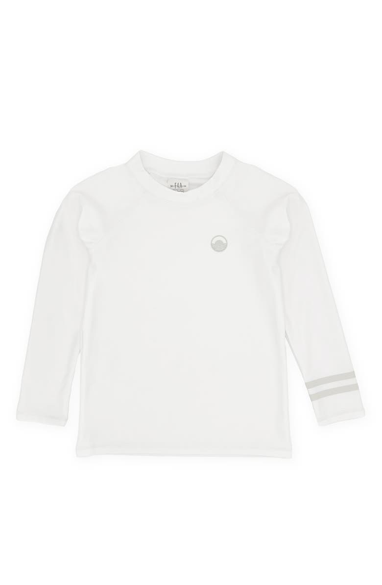 Feather 4 Arrow Kids' Icon Long Sleeve Rashguard, Main, color, White
