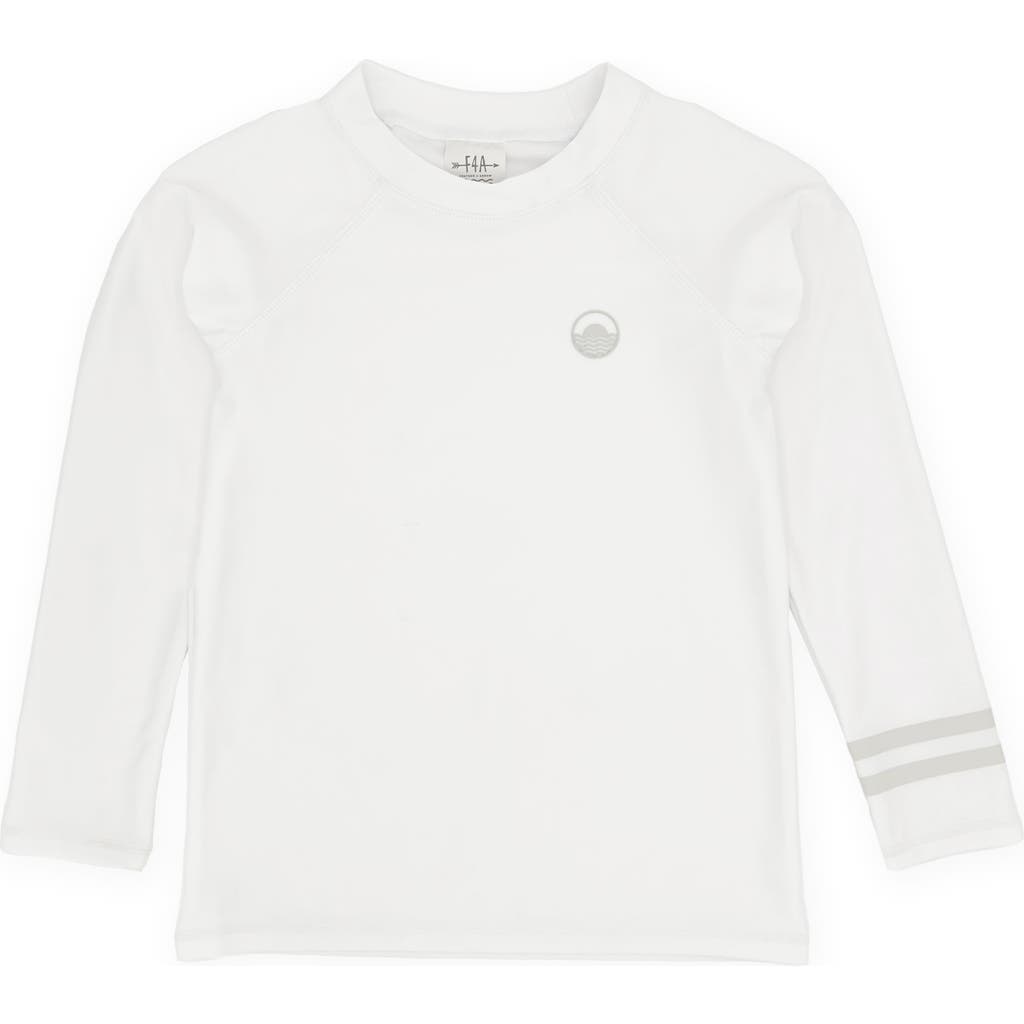 Feather 4 Arrow Babies' Kids' Icon Long Sleeve Rashguard In White