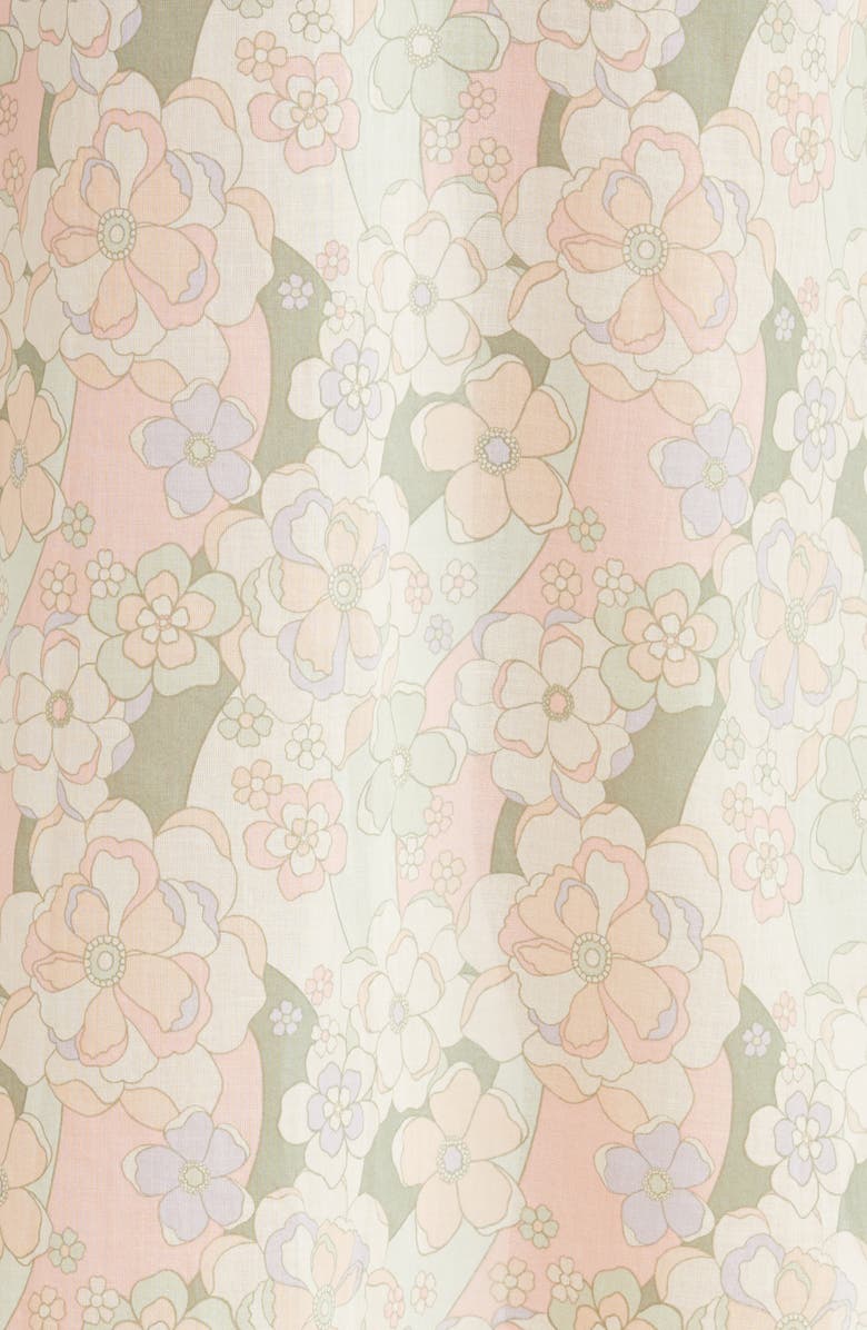 Papinelle Phoebe Floral Print Cotton Voile Nightgown, Alternate, color,