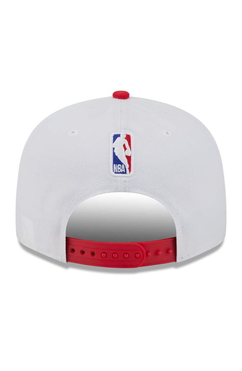 New Era Men's New Era White/Red Houston Rockets 2025/26 City Edition 9FIFTY Snapback Hat, Alternate, color, White
