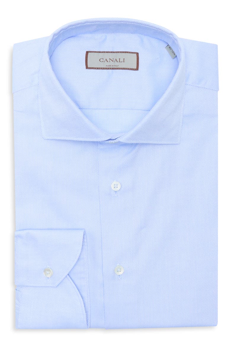 Cotton Dress Shirt, Alternate, color, BLUE