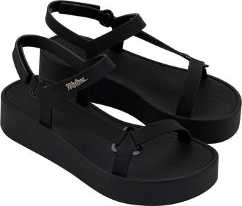 Melissa(メリッサ)・Sun Downtown プラットフォームサンダル Sun Downtown Platform Sandal in Green – Melissa Shoes