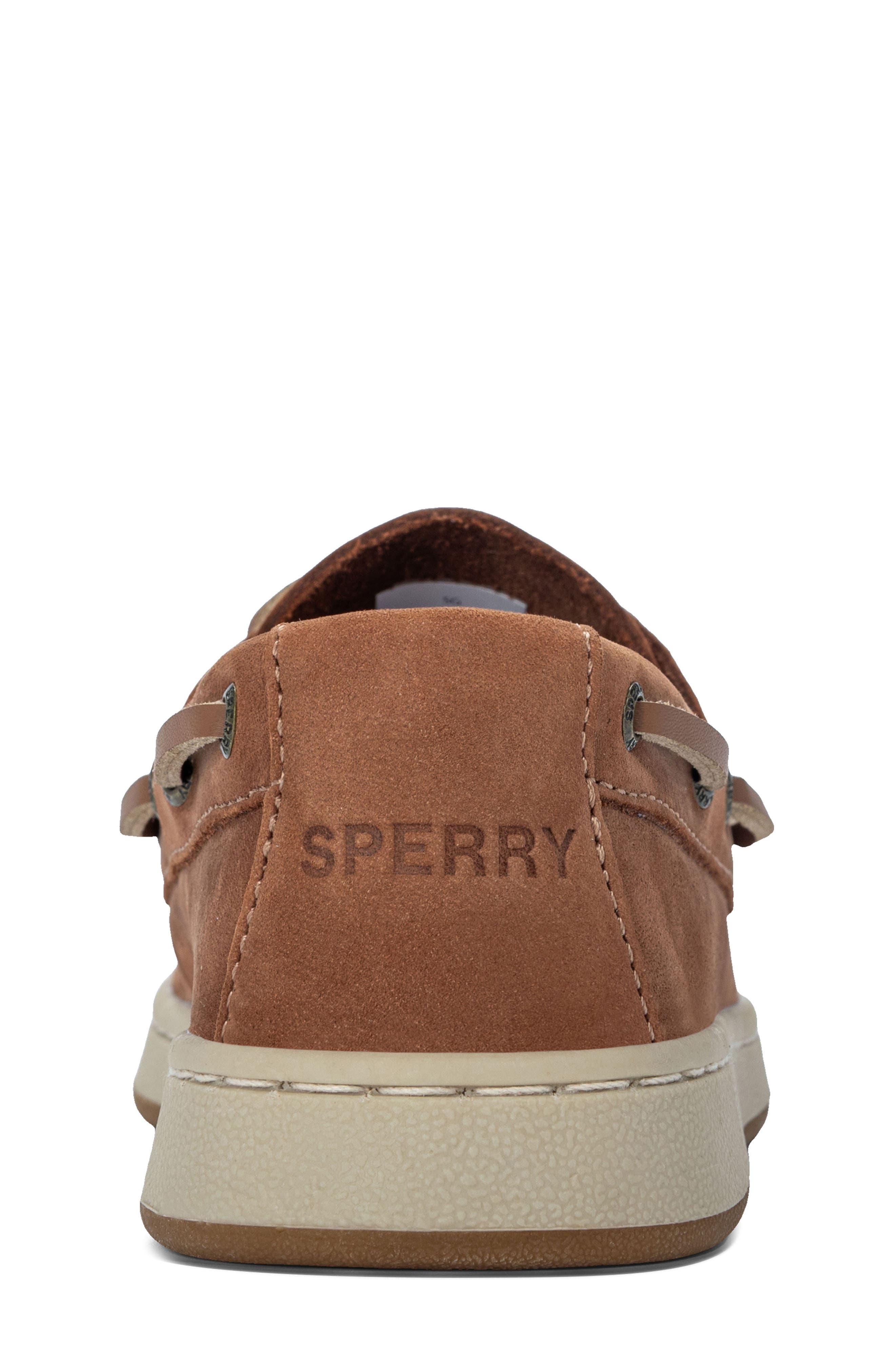Sperry Kids' Cup II Boat Shoe, Alternate, color, Brown