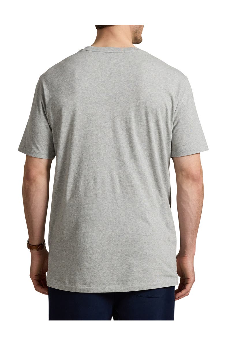 Polo Ralph Lauren Big & Tall Jersey Graphic T-Shirt, Alternate, color, Andover Heather