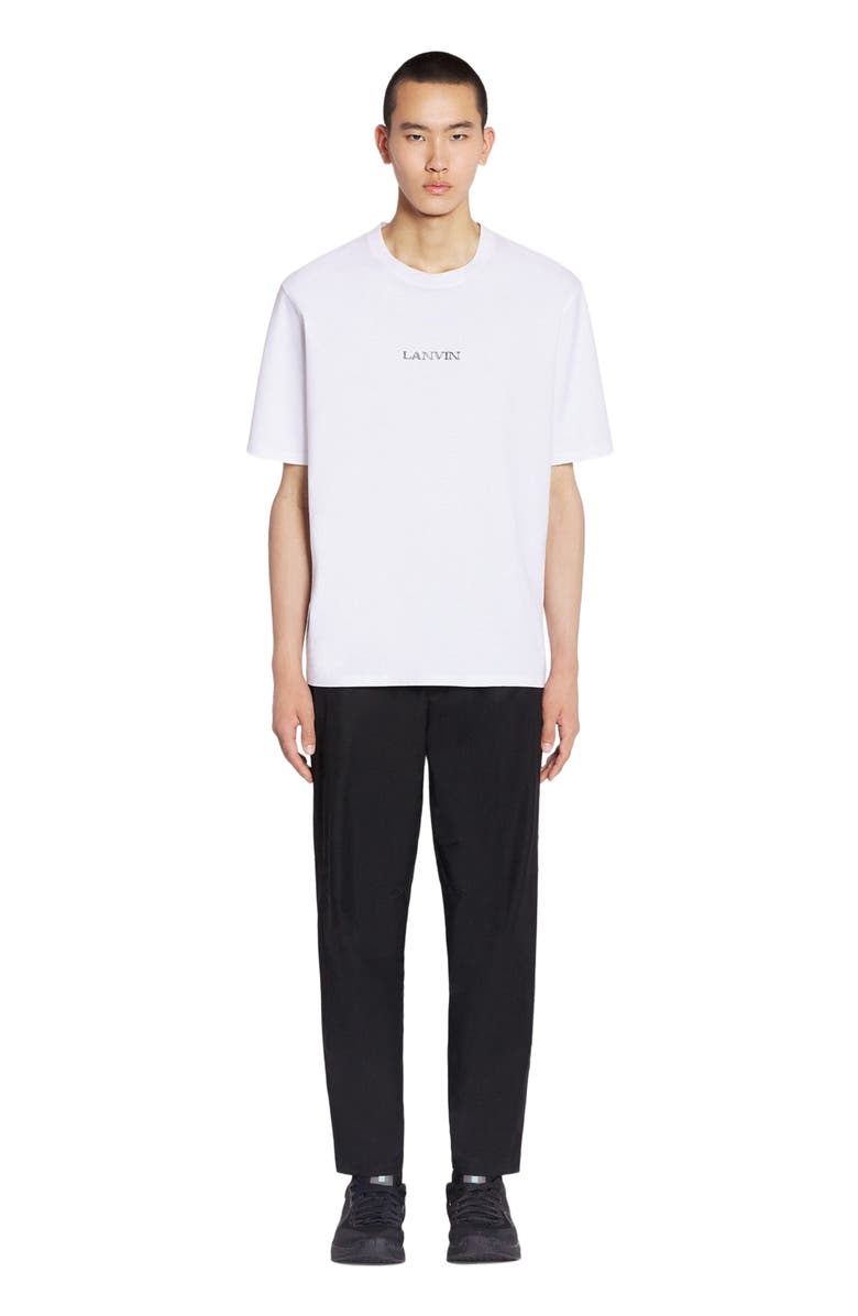 Lanvin Unisex Lanvin Logo T-Shirt, Alternate, color, Black