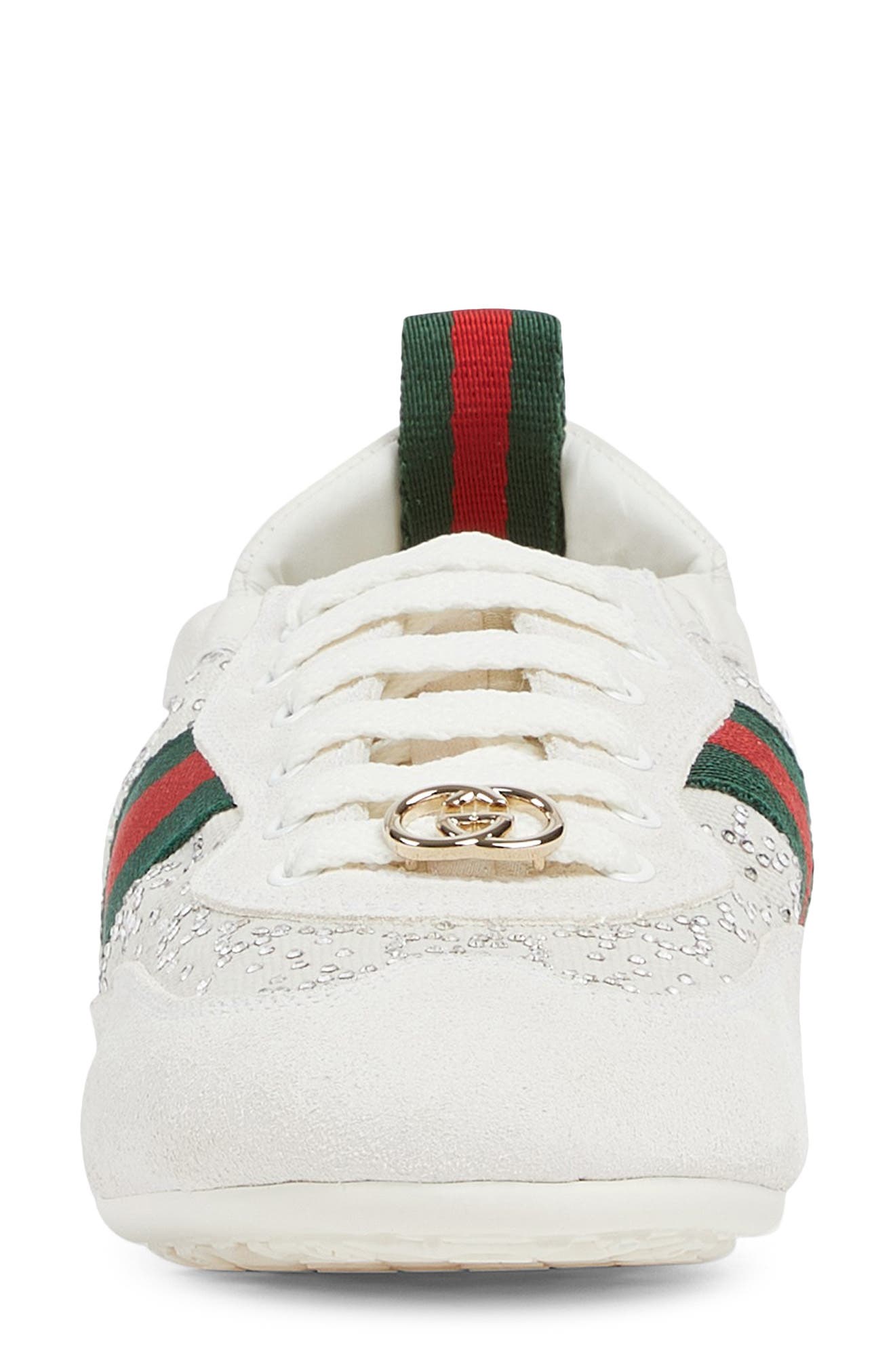 Gucci GG Crystal Shift Sneaker, Alternate, color, 