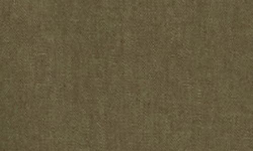 Shop Melrose And Market Button Front Midi Dress In Olive Kalamata