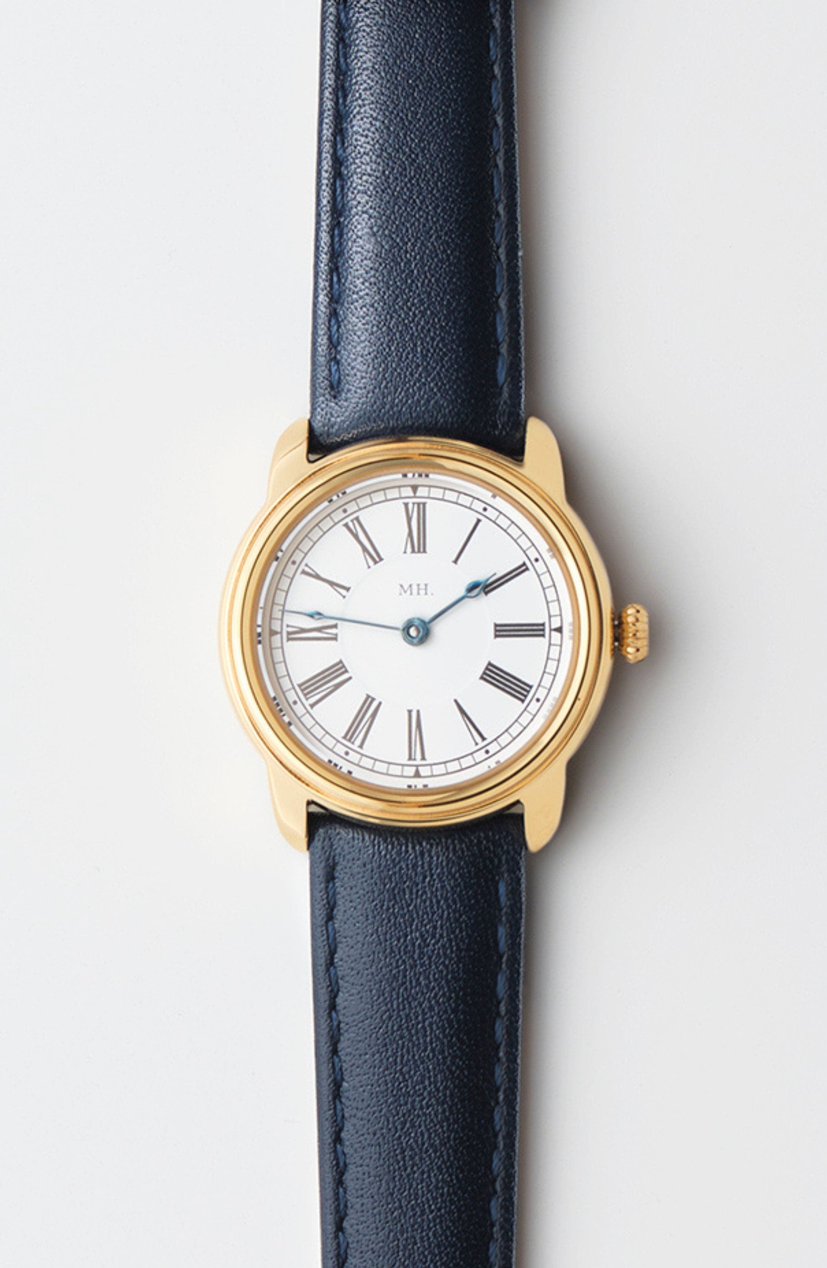 Gold Watch - Navy Strap