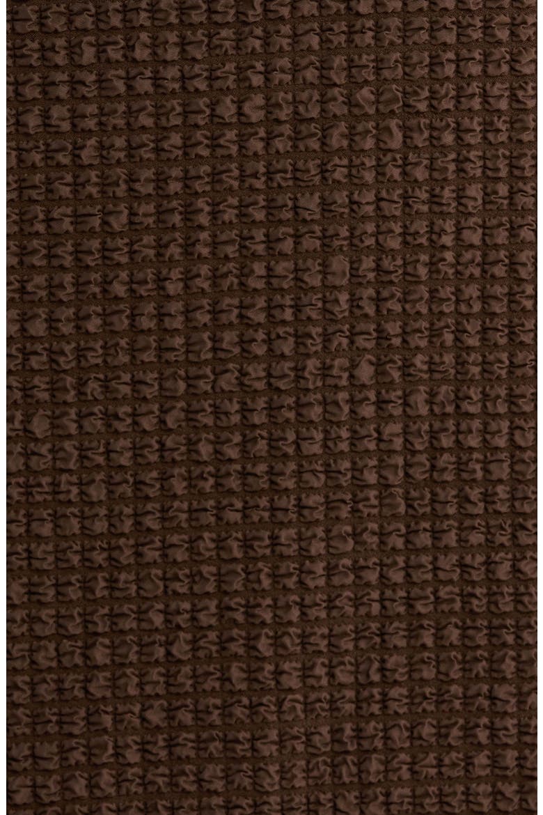 Mock Neck Bubble Knit Dress, Alternate, color, CHOCOLATE