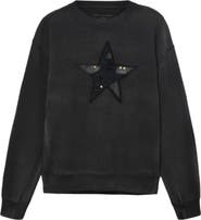 John Varvatos Mended Star Sweatshirt