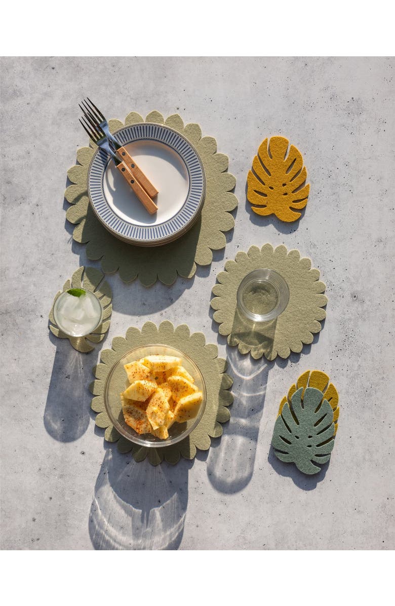 Graf Lantz Crest Merino Wool 8" Trivet, Alternate, color, Dew