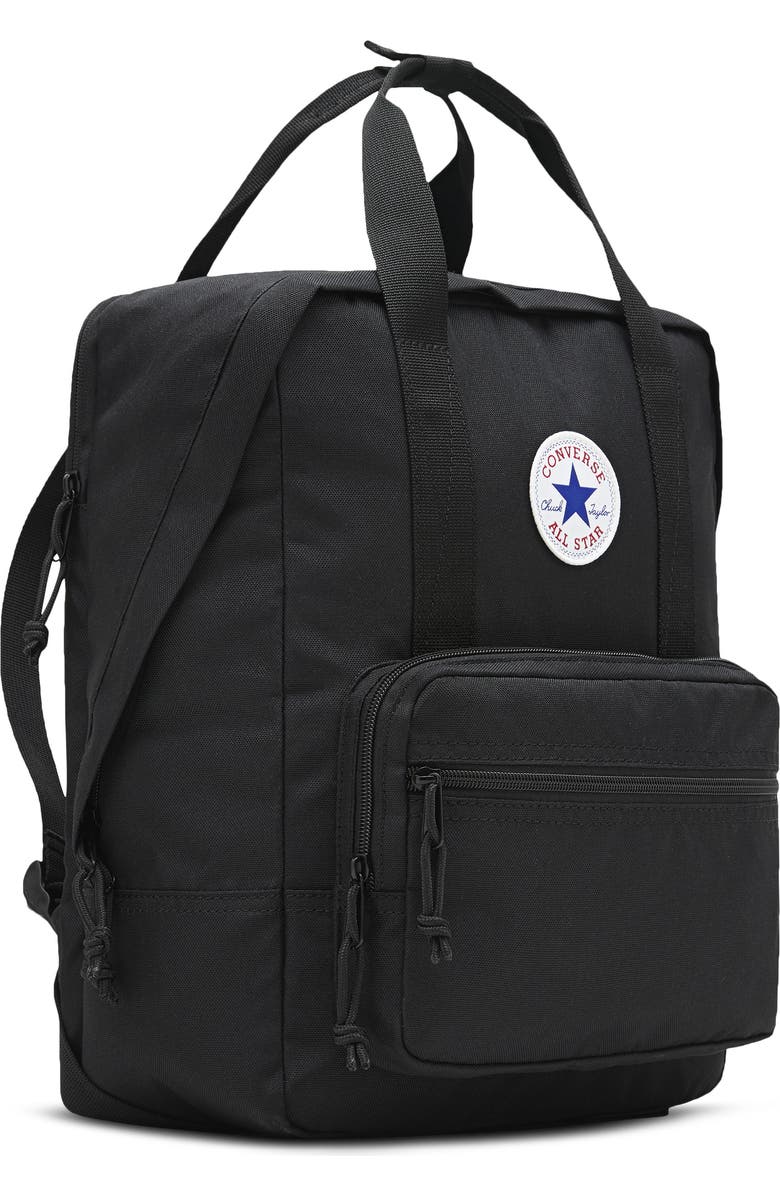 Converse Square Backpack, Alternate, color, Black