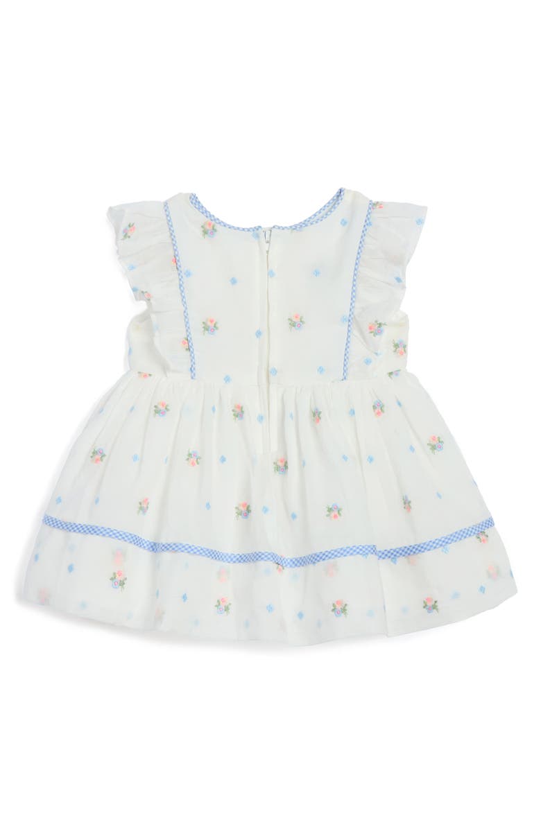 Pippa & Julie Embroidered Cotton Party Dress, Alternate, color,