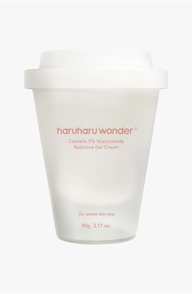haruharu wonder Centella 5% Niacinamide Radiance Gel Cream, Main, color, NO COLOR