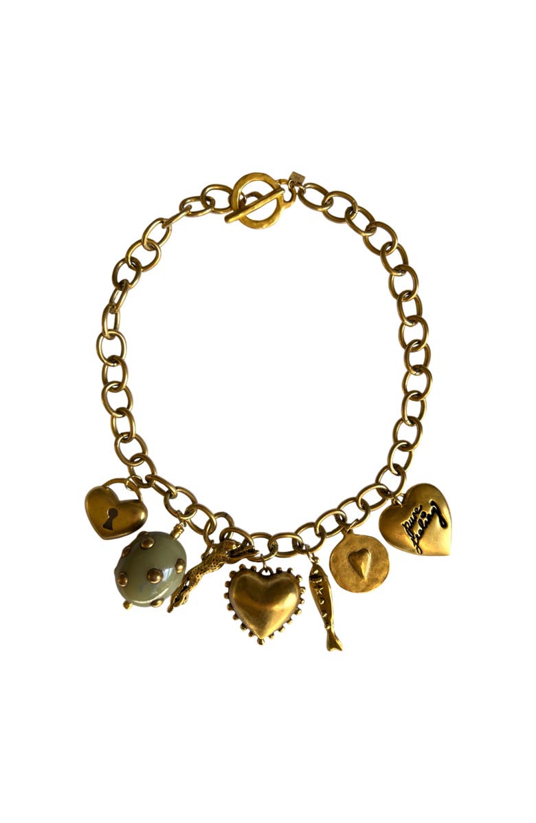 sccollection Marlowe Necklace, Main, color, Gold