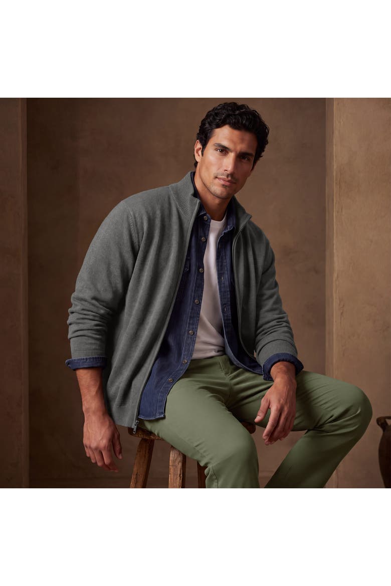 Chambray Shirt, Alternate, color, Dark Wash