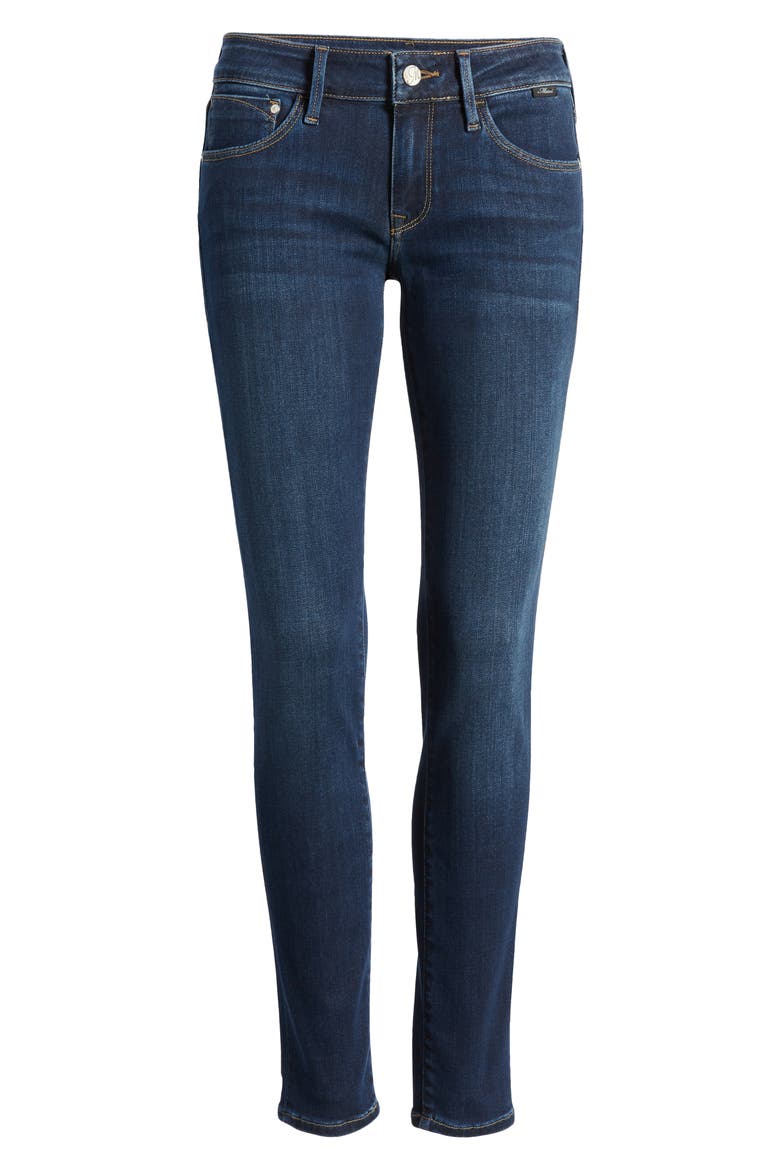 Serena Low Rise Superskinny Jeans, Alternate, color, DARK SUPERSOFT