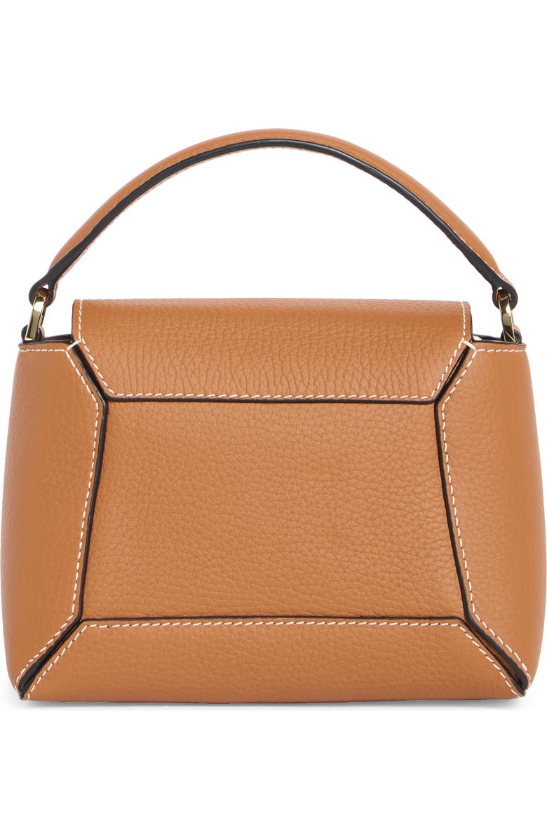 Strathberry Nano Mosaic Grained Leather Top Handle Bag, Alternate, color,