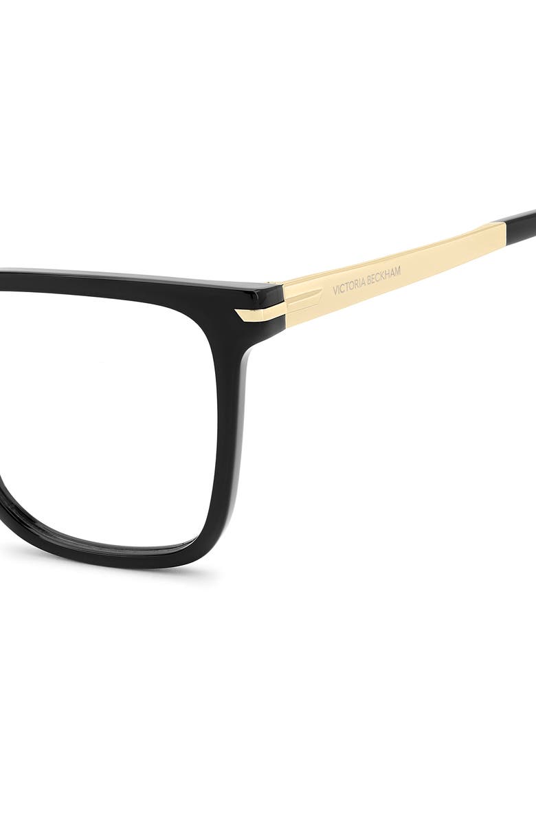 Victoria Beckham VB 1009 54mm Square Optical Glasses, Alternate, color,