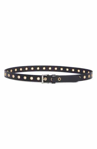 Black Leather Belt