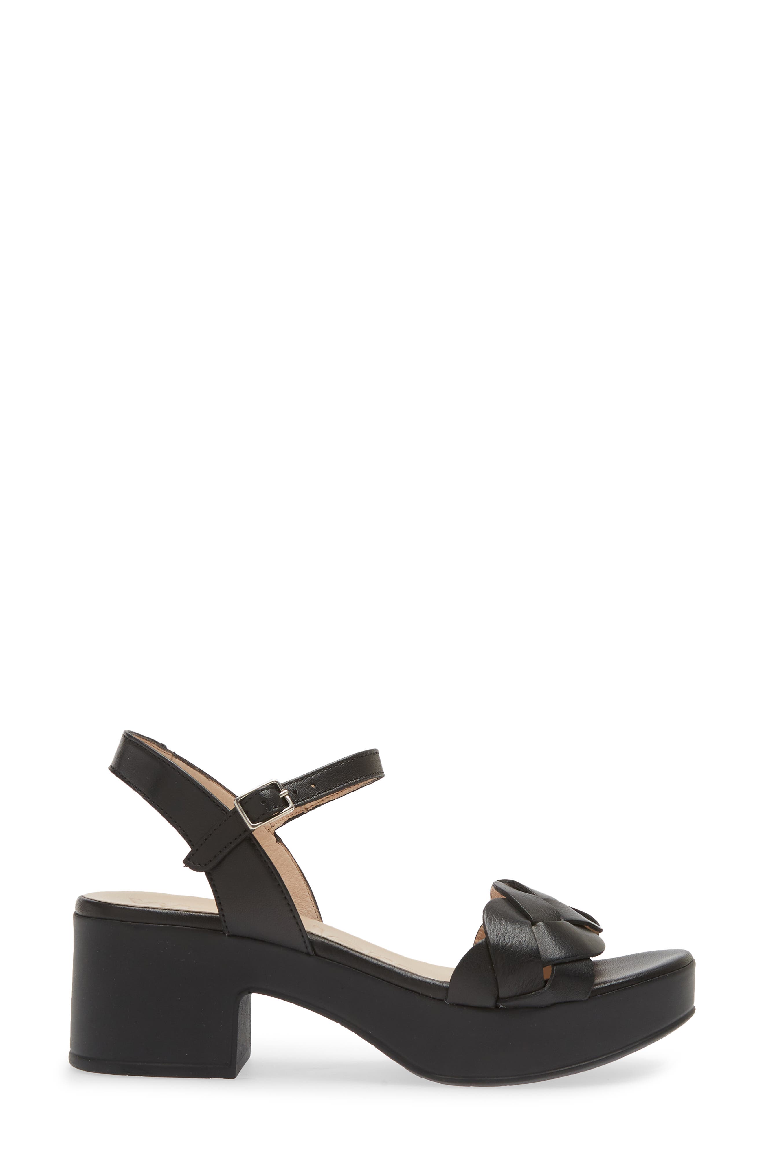 Wonders Platform Sandal, Alternate, color, 
