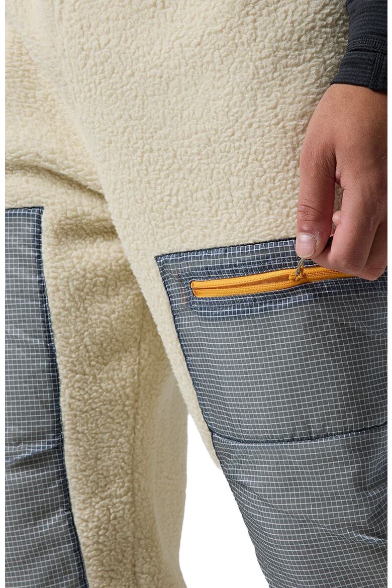 Wander Pile-Fleece Pant - Men's, Alternate, color, Fog/Tradewinds