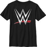 WWE Boy's WWE Chrome Logo Graphic T-Shirt