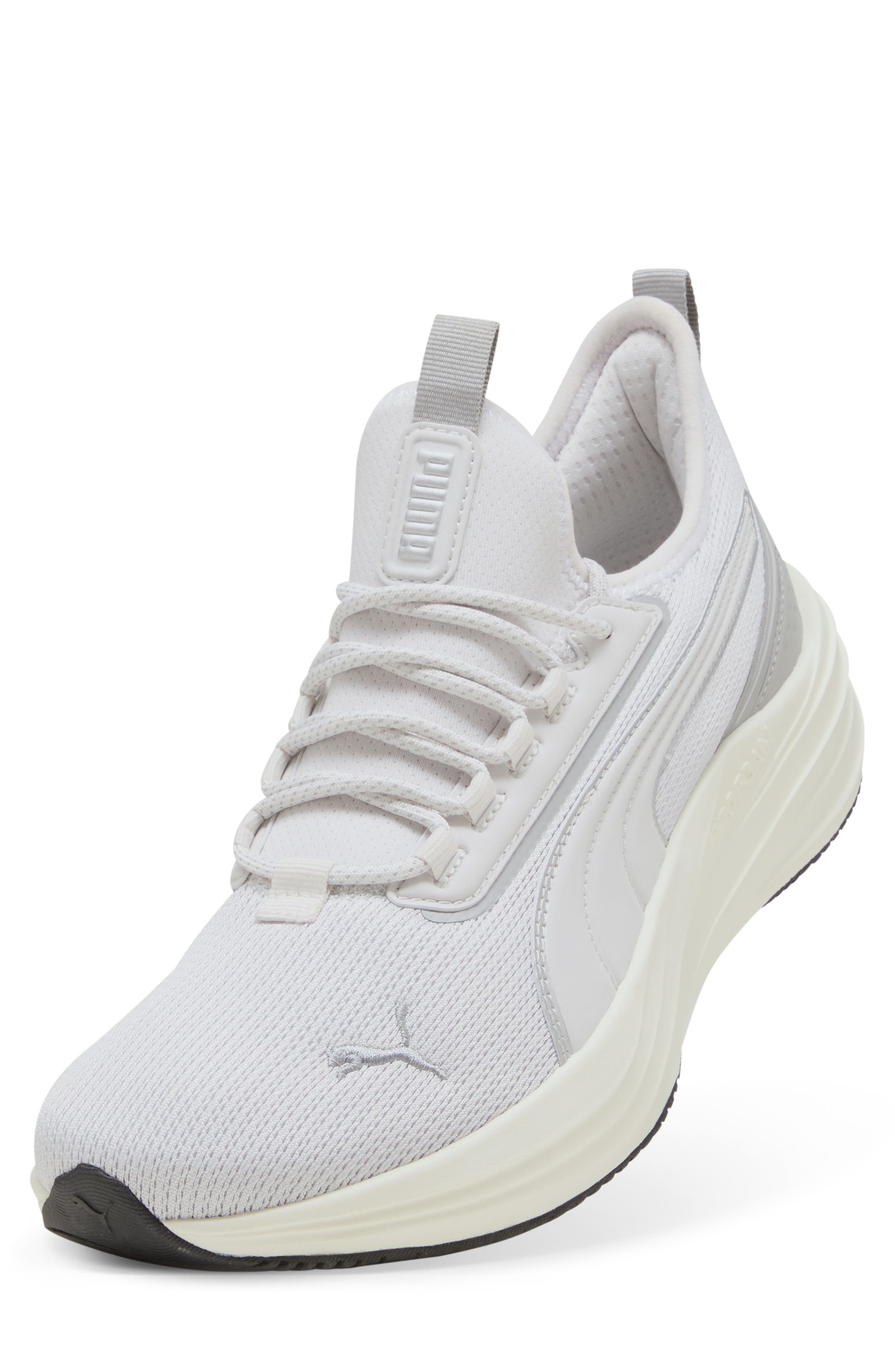 PUMA Darter Pro 2 Running Shoe, Alternate, color, Feather Gray/ Warm White/ Gray