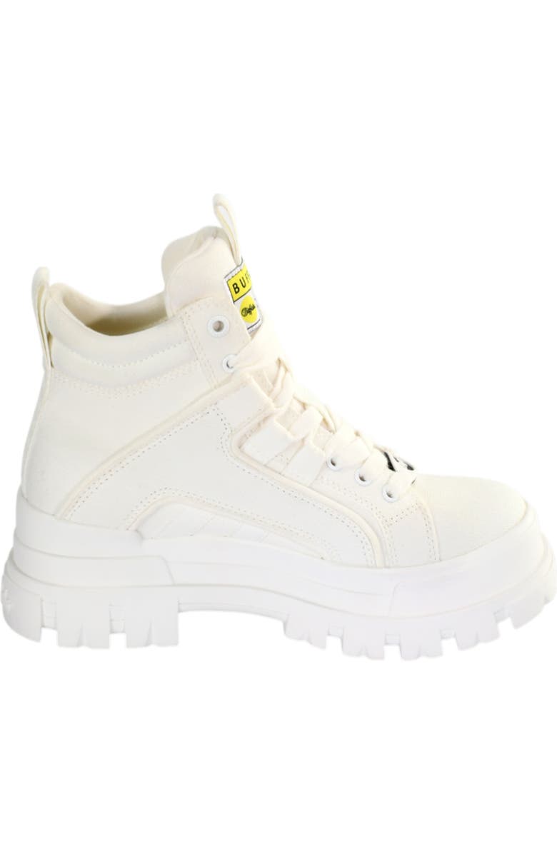 Buffalo Boots Aspha Nc Mid Flat Cut Bootie, Alternate, color, White