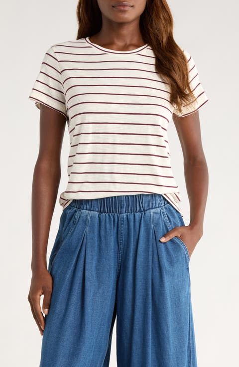 Stripe Crewneck Shirt