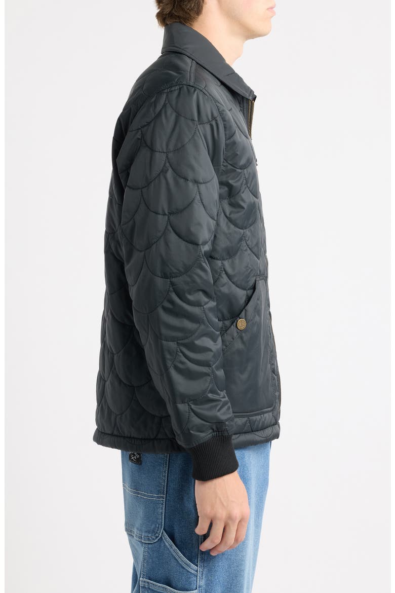 Hornsby Quilted Jacket, Alternate, color, BLACK