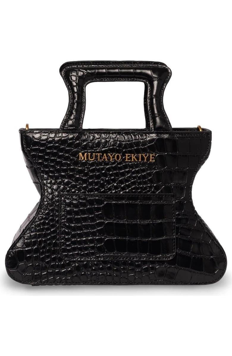 Mutayo Ekiye The Adora Mini Handbag, Alternate, color, Black