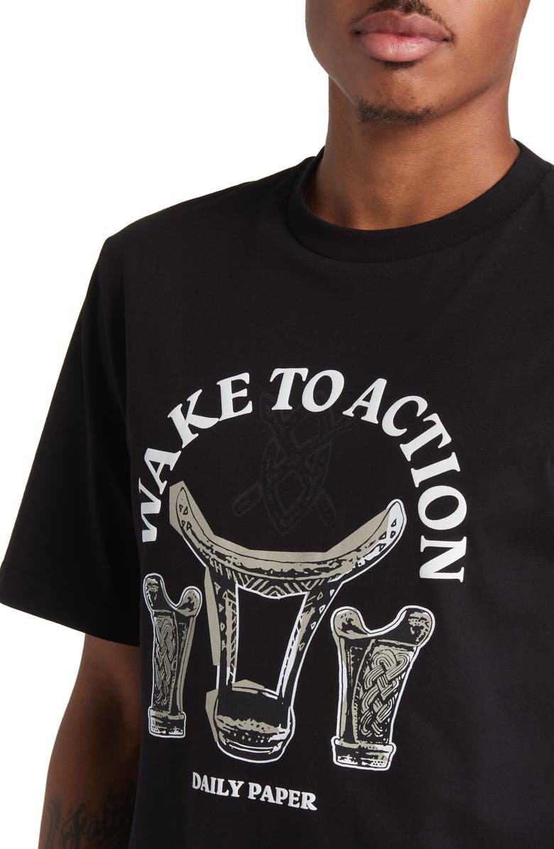 DAILY PAPER Rivo Cotton Graphic T-Shirt, Alternate, color, 