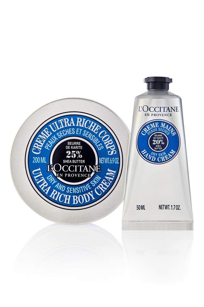 Nourishing Shea Butter Body & Hand Duo (Limited Edition) $69 Value, Main, color, NO COLOR
