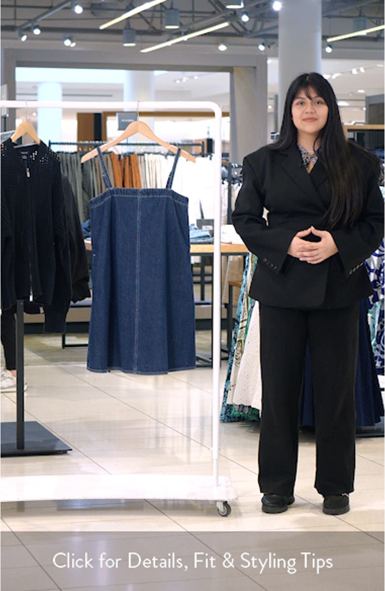 Denim A-Line Dress, sales video thumbnail