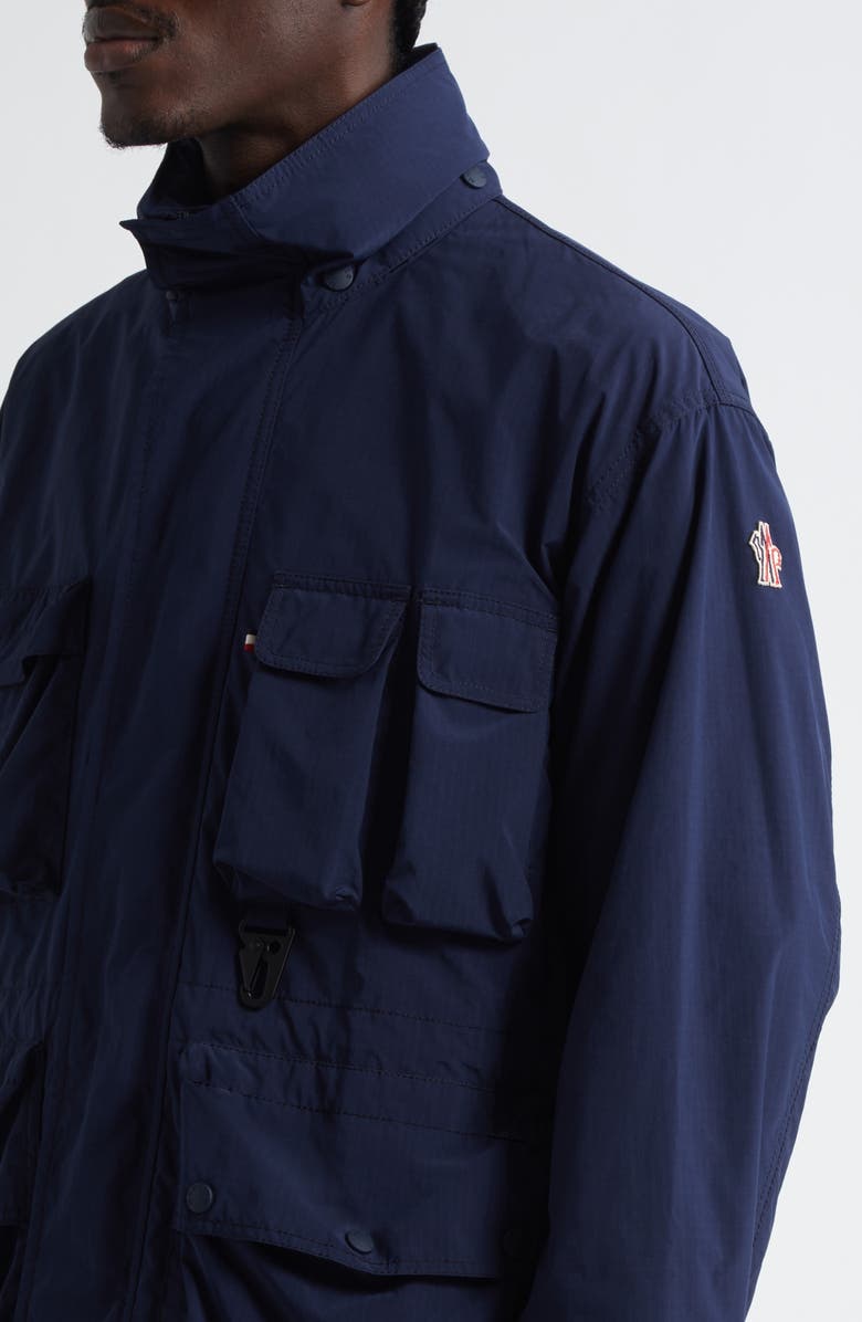 Moncler Grenoble Matang Field Jacket, Alternate, color, Blue