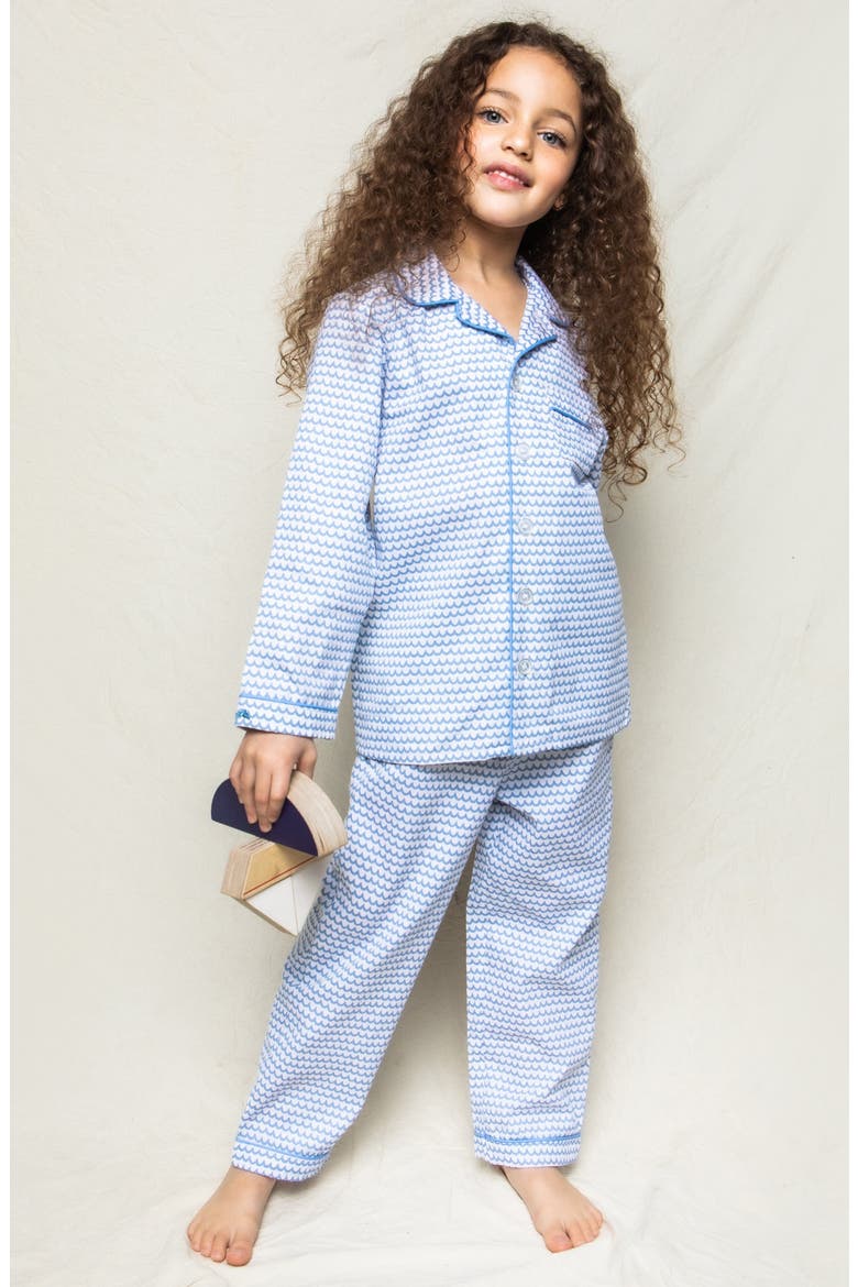 La Mer Pajama Set, Alternate, color, BLUE