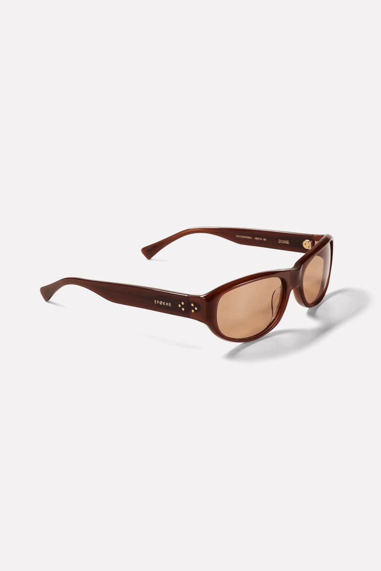 Dome Sunglasses, Alternate, color, Brown / Brown