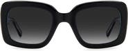 Kate Spade bellamys 52mm gradient rectangular sunglasses