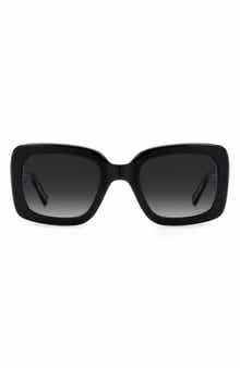 Kate Spade bellamys 52mm gradient rectangular sunglasses