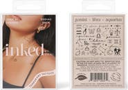 INKED by Dani Air Zodiac Temporary Tattoos