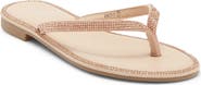 TOP MODA Haiti Rhinestone Embellished Flip Flop