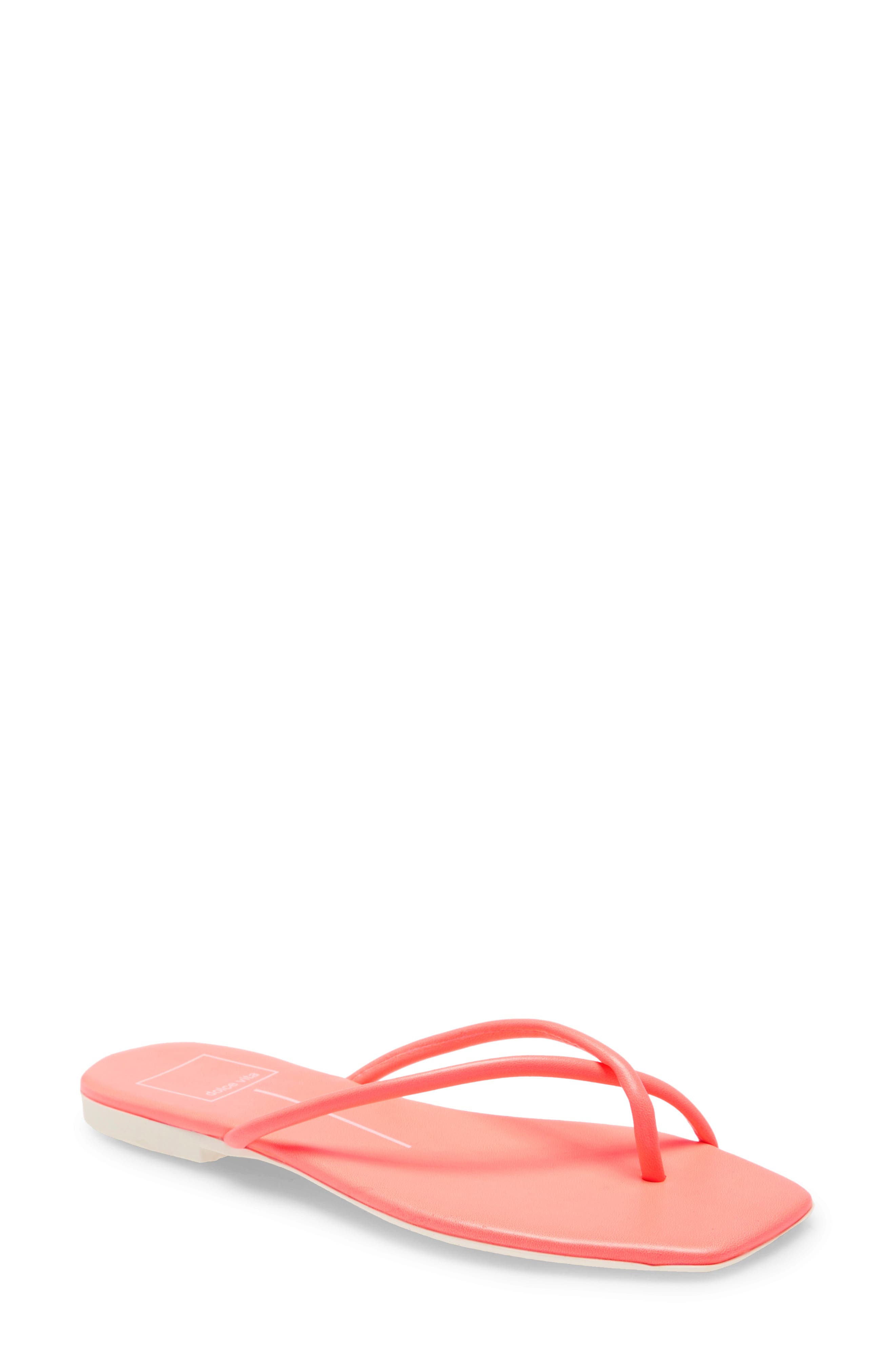 Lyza Flip Flop, Main, color, CORAL STELLA