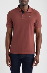 Barbour Regular Fit Tartan Piqué Polo