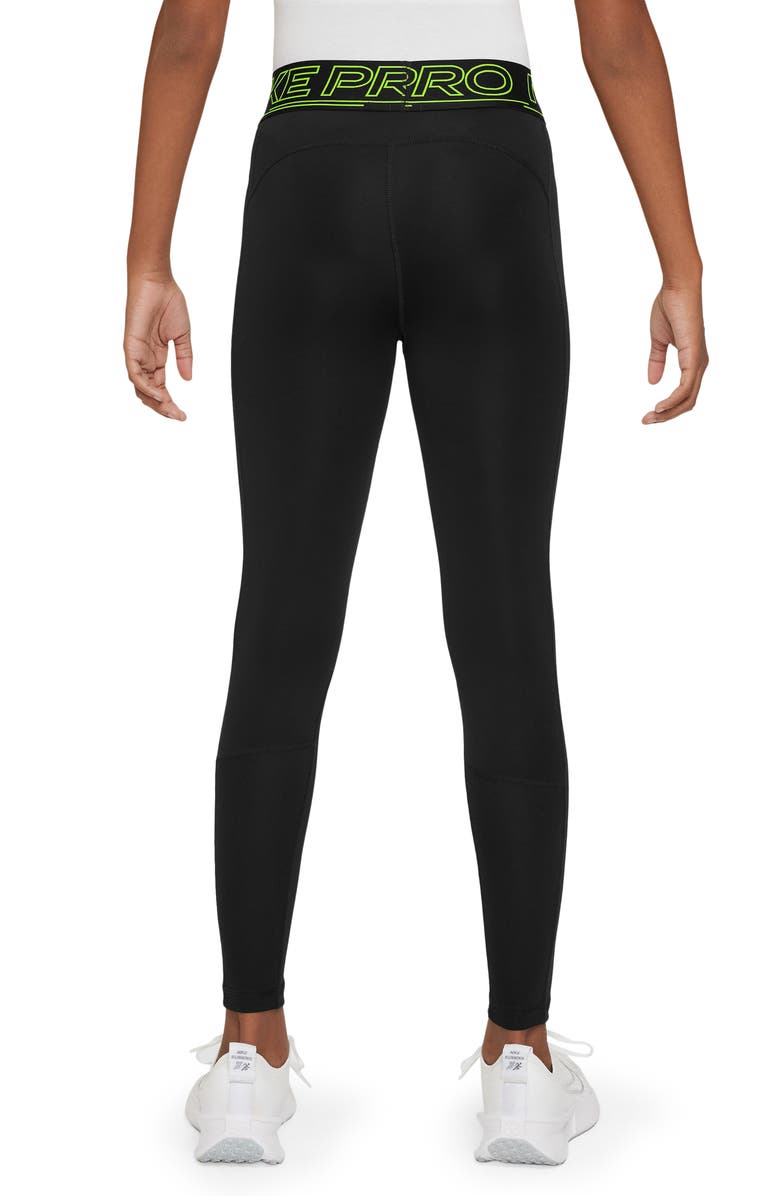 Nike Kids' Nike Pro Dri-FIT Leggings, Alternate, color,