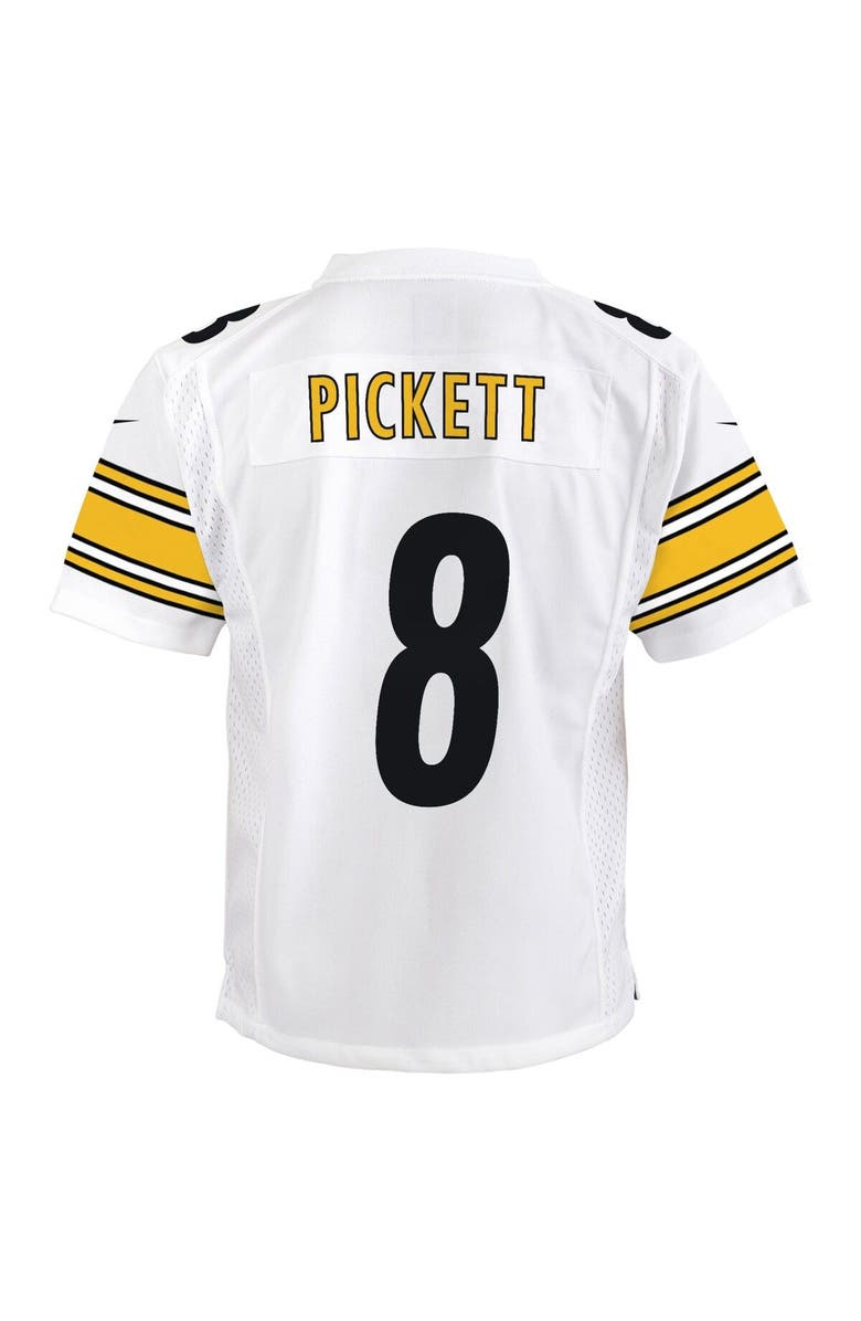 Nike Youth Nike Kenny Pickett White Pittsburgh Steelers Game Jersey, Alternate, color, 